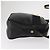 Borsa a Spalla Vala in Pelle Nera e Oro Salvatore Ferragamo Auth gh1483 - vista 3