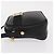 Borsa a Spalla Vala in Pelle Nera e Oro Salvatore Ferragamo Auth gh1483 - vista 4
