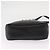 Borsa a Spalla Vala in Pelle Nera e Oro Salvatore Ferragamo Auth gh1483 - vista 5