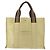 Borsa tote in nylon blu Burberry Label, argento, beige Auth gh1498 - vista 13