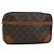 LOUIS VUITTON Monogram Compiegne 28 Clutch Bag M51845 LV Auth BA9307
