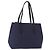 Jimmy Choo Tote Bag Sophia S aus Canvas Navy Silber Auth BA9319 Marineblau