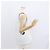 Borsa a Spalla Gancini in Pelle Bianca e Argento di Salvatore Ferragamo Auth BA9272 Bianco - vista 21