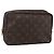 LOUIS VUITTON Trousse Toilette Monogram 23 Borsa Clutch M47524 LV Auth am10349 Monogramma
