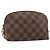 LOUIS VUITTON Kosmetiktäschchen PM Damier Ebene N47516 Authentisch LV BA9448