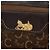 Céline Borsa Boston Celine C Sulky in tela marrone e oro Auth bs31834 D'oro - vista 17