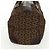 Céline Borsa Boston Celine C Sulky in tela marrone e oro Auth bs31834 D'oro - vista 3