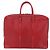 LOUIS VUITTON Epi Porta Documenti da Viaggio Borsa Business Rossa M54477 LV Auth 159411 Rosso - vista 2