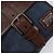 Dolce & Gabbana DOLCE&GABBANA Schultertasche aus Leder Canvas Blau Silber Authentisch bs31820 - Ansicht 18