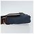 Dolce & Gabbana DOLCE&GABBANA Schultertasche aus Leder Canvas Blau Silber Authentisch bs31820 - Ansicht 4