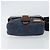 Dolce & Gabbana DOLCE&GABBANA Schultertasche aus Leder Canvas Blau Silber Authentisch bs31820 - Ansicht 5