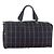 Autre Marque Borsa Boston in tela Nova Check Burberrys blu navy oro Auth 156890 D'oro