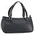 Bulgari Borsa a mano BVLGARI in pelle nera e argento Auth bs31966 Nero