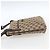 Borsa a Spalla GG Canvas Gucci Beige Argento 122793 Auth ep12602 - vista 3