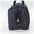 Céline Borsa a mano in tela Macadam C di CELINE, blu navy e oro, autentica ka1329 D'oro - vista 3