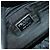 PRADA Borsa Tote in Pelle Nera Argento Auth mr1666 Nero - vista 10