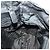 PRADA Borsa Tote in Pelle Nera Argento Auth mr1666 Nero - vista 17