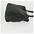 PRADA Borsa Tote in Pelle Nera Argento Auth mr1666 Nero - vista 3