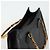 Borsa a mano in pelle Gucci Bamboo Nera Oro 002 1186 0260 Auth 156902 Nero D'oro - vista 6