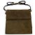 Borsa a Spalla Salvatore Ferragamo Vala in Pelle Scamosciata 2 in 1 Verde Oro Auth BA9381 - vista 13