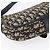 Bolso de Hombro de Lona Trotter Christian Dior Azul Marino Dorado Auth 152835 - vista 18