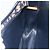 Bolso de Hombro de Lona Trotter Christian Dior Azul Marino Dorado Auth 152835 - vista 20