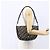 Bolso de Hombro de Lona Trotter Christian Dior Azul Marino Dorado Auth 152835 - vista 22