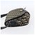 Bolso de Hombro de Lona Trotter Christian Dior Azul Marino Dorado Auth 152835 - vista 3