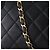 Borsa a mano in pelle di agnello nera Chanel Nero - vista 5
