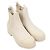 Botines Christian Dior Dioriron de goma blancos