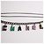 Cintura collana multicolore con lettere e catene 17P di Chanel - vista 2