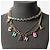 Cintura collana multicolore con lettere e catene 17P di Chanel - vista 7