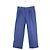 Gucci Pantaloni dritti in cotone blu
