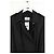 Sandro Trench in cotone nero - vista 2