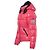 Giacca rosa lucida da donna Moncler - vista 2