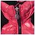 Giacca rosa lucida da donna Moncler - vista 5