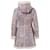 Abrigo largo de shearling para mujer de Prada con capucha Beige - vista 3