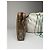 Clutch in pelle monogramma Gucci vintage grigio marrone - vista 5