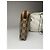 Clutch in pelle monogramma Gucci vintage grigio marrone - vista 7