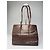 Vintage Loewe Madrid Leder Tote Bag Bronze Braun - Ansicht 3