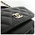 Borsa a spalla in pelle di vitello grana nera Chanel AP2914 Nero - vista 6