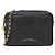 Borsa a spalla in pelle di vitello grana nera Chanel Nero