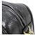 Borsa a spalla in pelle di vitello grana nera Chanel Nero - vista 4