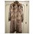 Autre Marque Abrigo de piel beige - vista 3