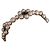 Autre Marque Bracciale Veert Trio Oro Bianco Onice Verde e Perla Silver hardware