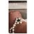 Autre Marque Bracciale Veert Trio Oro Bianco Onice Verde e Perla Silver hardware - vista 3