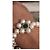 Autre Marque Bracciale Veert Trio Oro Bianco Onice Verde e Perla Silver hardware - vista 6
