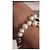 Autre Marque Bracciale Veert Trio Oro Bianco Onice Verde e Perla Silver hardware - vista 7