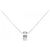 Colar Louis Vuitton Pendentif Empreinte 750 em ouro branco Limited Prata