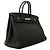 Borsa Hermès Birkin 40 Togo Nera Nero - vista 2